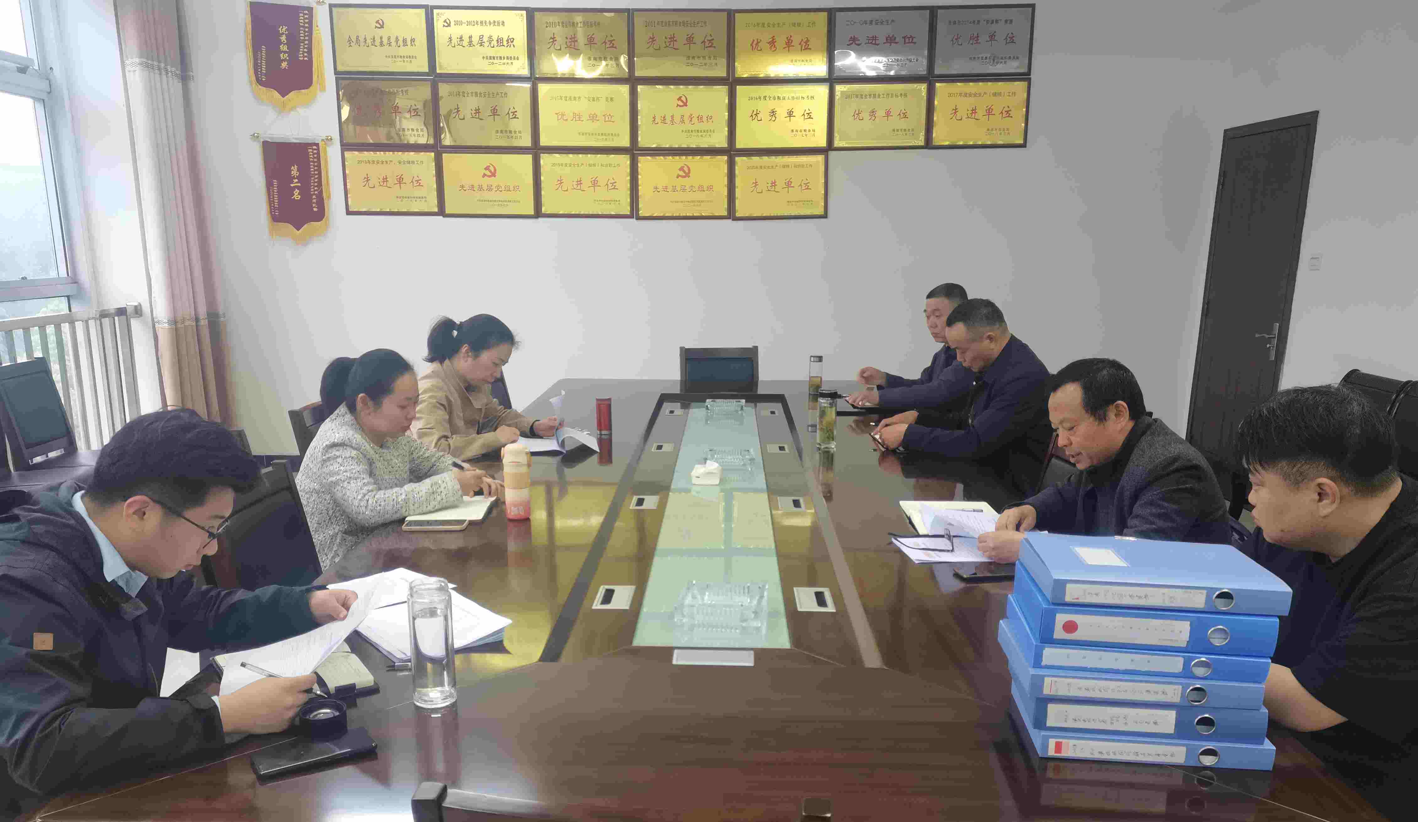 局黨組成員、副局長魏琨到儲備公司開展政策性糧食（定向）銷售專項檢查工作